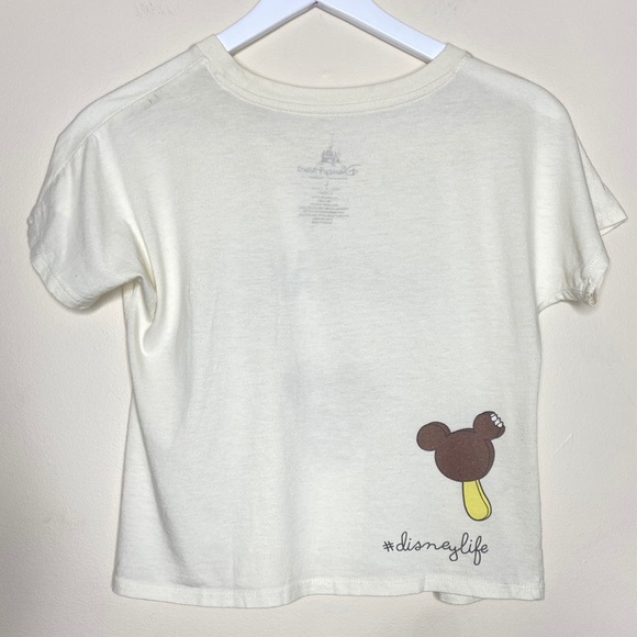 DISNEY Parks Girls Cupcake Mickey Bar Tee Large - Picture 4 of 5